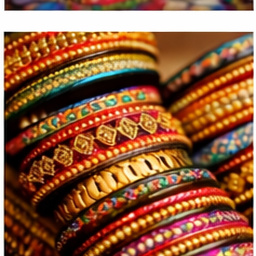 DEMO LISTING - Kutchi Embroidered Cushion Cover (Set of 2) - Image 3