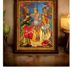 DEMO LISTING – Bamboo Handwoven Storage Basket (Large)