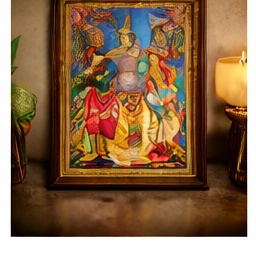 DEMO LISTING - Bamboo Handwoven Storage Basket (Large)