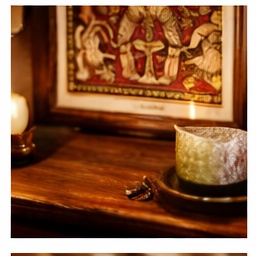 DEMO LISTING - Cheriyal Scroll Art – Mini Panel